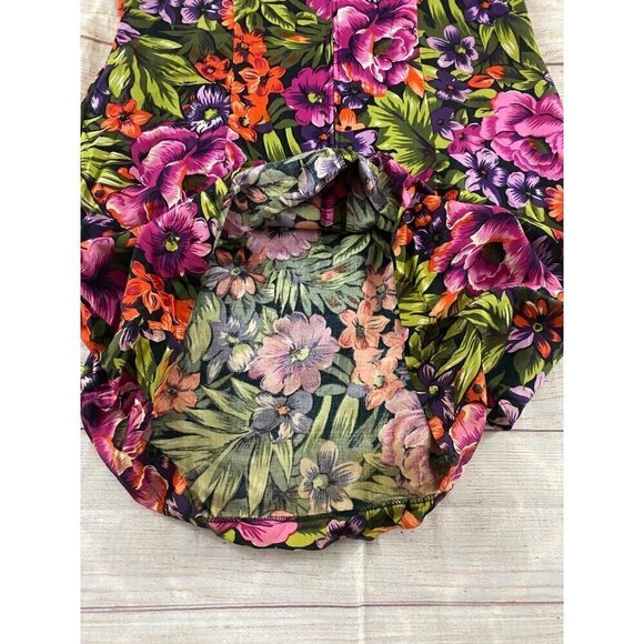 Vintage Joni Blair Women's Mini Floral Sun Dress - 13 - Picture 9 of 10